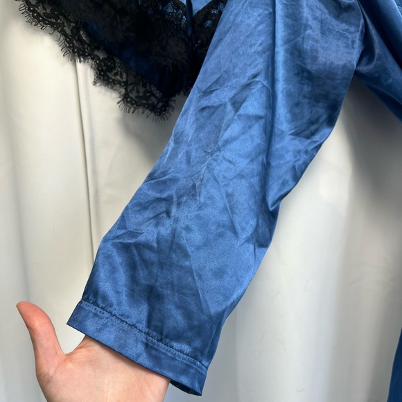 Satin Robe 2pc Set - Picture 8 of 14